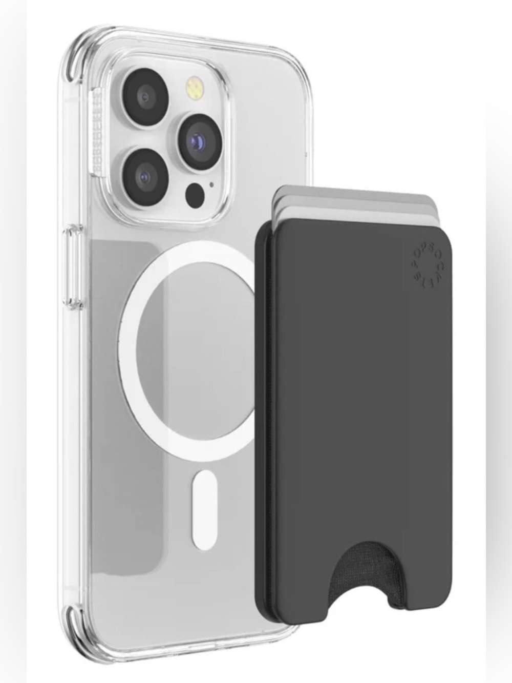 PopSocket Magnetic Phone Wallet - Black